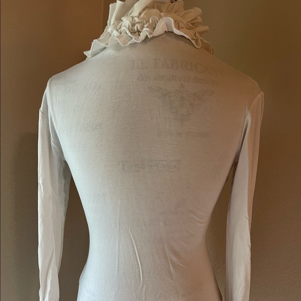 Axels Ruffled, Button Down Blouse - image 5